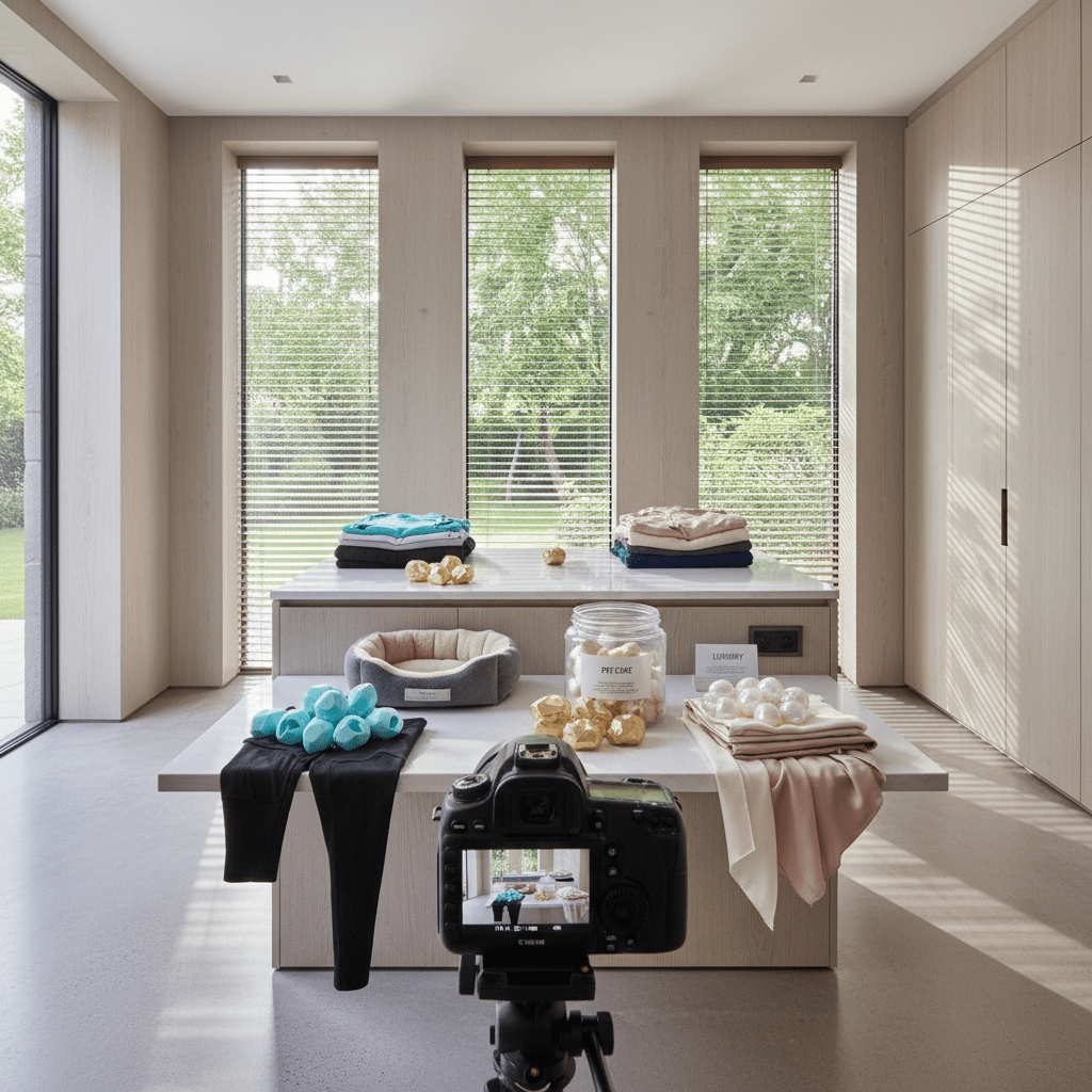 Colorful, jewel-like laundry detergent pods in open packaging on folded garments.