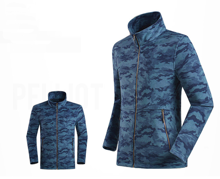 Новая модная Военная уличная флисовая куртка, Теплая мужская флисовая куртка