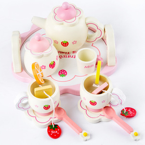 wooden tea set for 1 year old