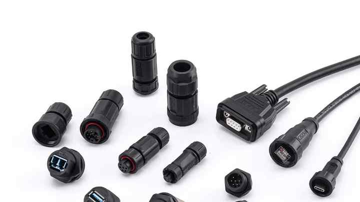 Conector Industrial RJ45 DH-24 – Transmisión 10 Gbps Y 500 MHz, Aleación Resistente Para Exteriores