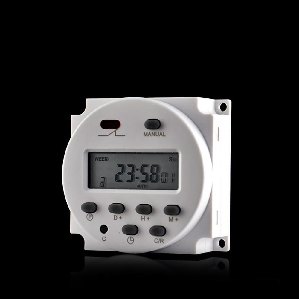 DC12V//24V AC110V//220V Wochen Tag Digitale Programmierbare Zeitschaltuhr Relais