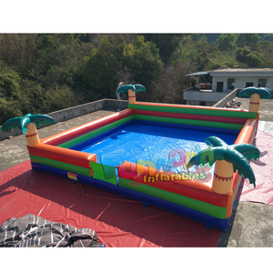 Baby Kids Inflatable Swimming Bath Pool with Foot Air Pump Pit Balls Buoy Ect.