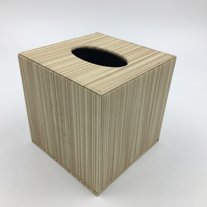 Wooden Box factory customized Custom Various Accessories Set Hotel Room Leather Amenities Box