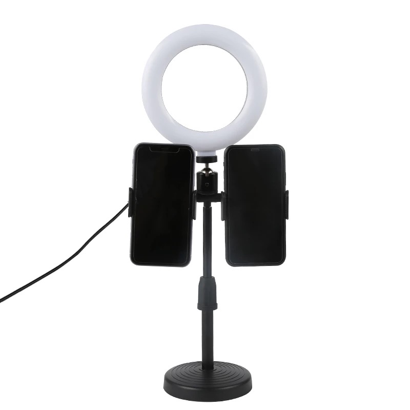 6 дюймов Светодиодная лампа живой свет по кольцевому объективу макияж кольцо с заполняющим светом