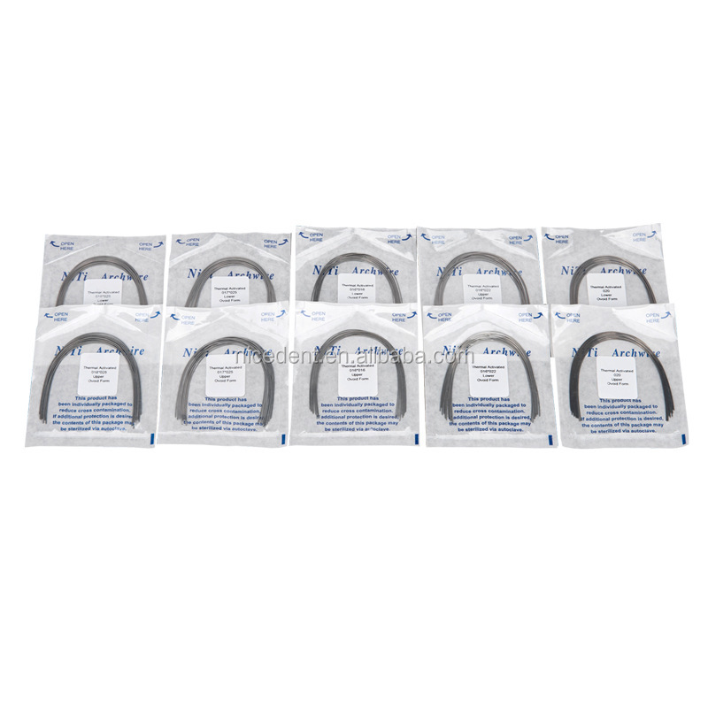 Fil Orthodontique Niti – 5 Mètres, Droit, 0.014 Pouce, Pour Orthodontistes