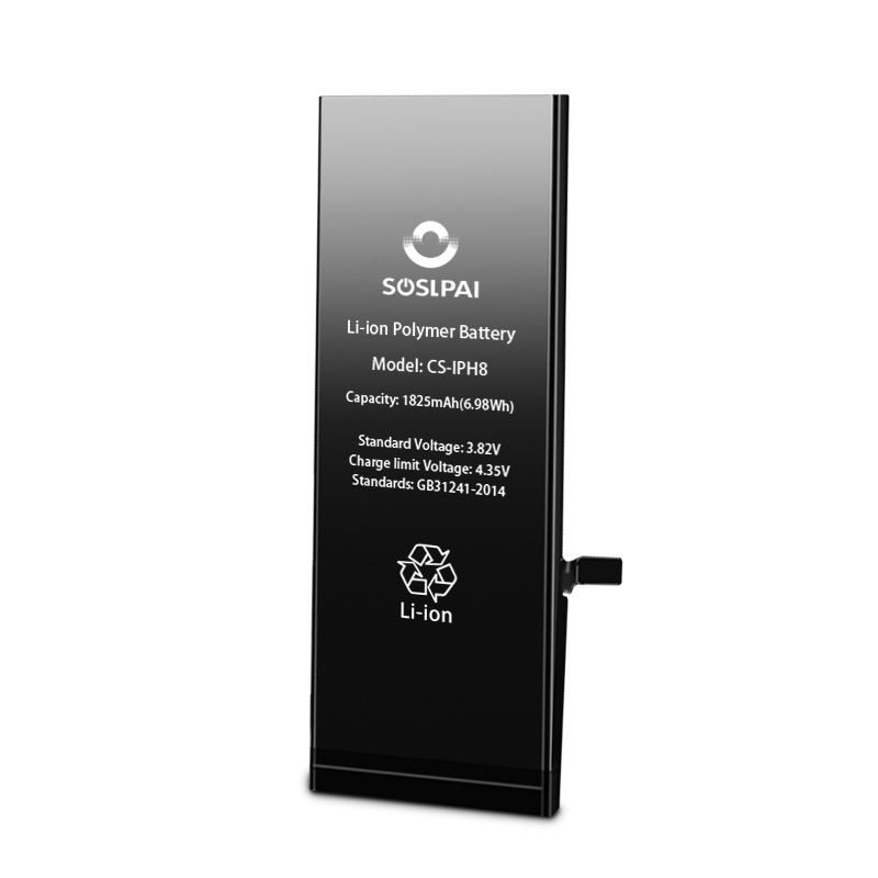 SOSLPAI Горячая продажа 1825 mAh (6.98Wh) Сотовый телефон аккумулятор для iphone 8 батареи