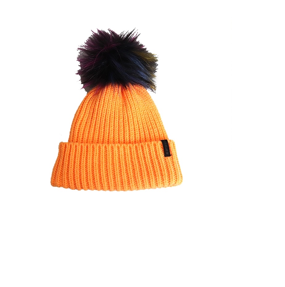 Adults Mens Hi Vis Viz Beanie Hat Work Cap Reflective Lightweight Yellow Orange