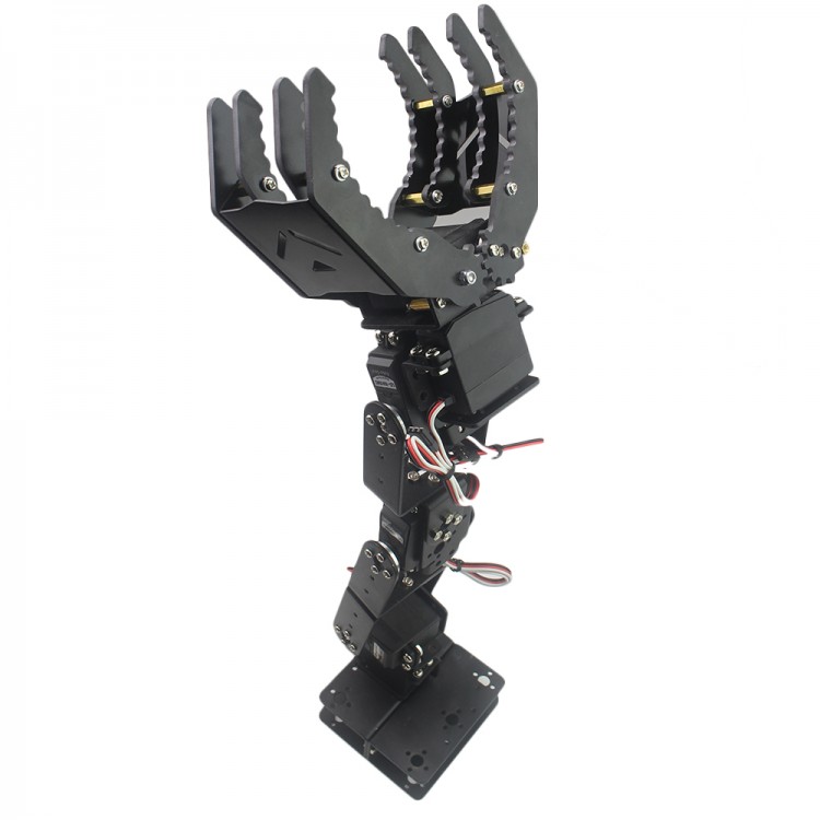 その他 6DOF Custom Robot Hand DIY 6DOF Robot Mechanical Arm Hand Clamp Claw Manipulator Frame