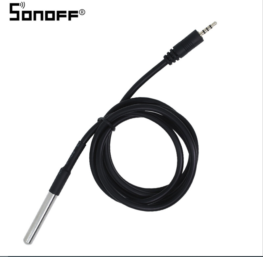 Sonoff Smart Home Waterproof Sonoff Wire ir Temperature Sensor Humidity Transmitter for TH10/TH16 Switch DS18B20