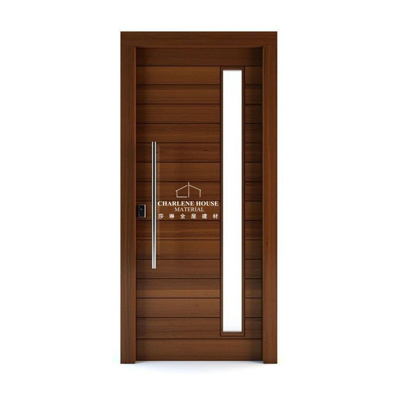 Modis Garis Pintu Desain Lukisan Dipoles Pintu Veneer Desain