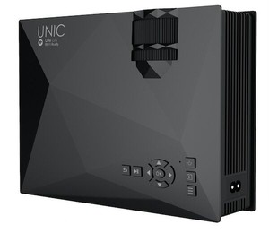 2019 NEW UC68 80ANSI HD portable home theater mini projector wireless Wifi full HD 3D led projector unic