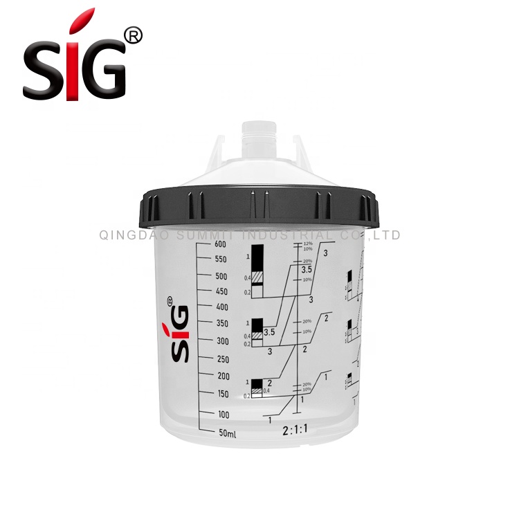 Высококачественный стакан для подготовки краски pps для покрытия кузова автомобиля, сделано в Китае
