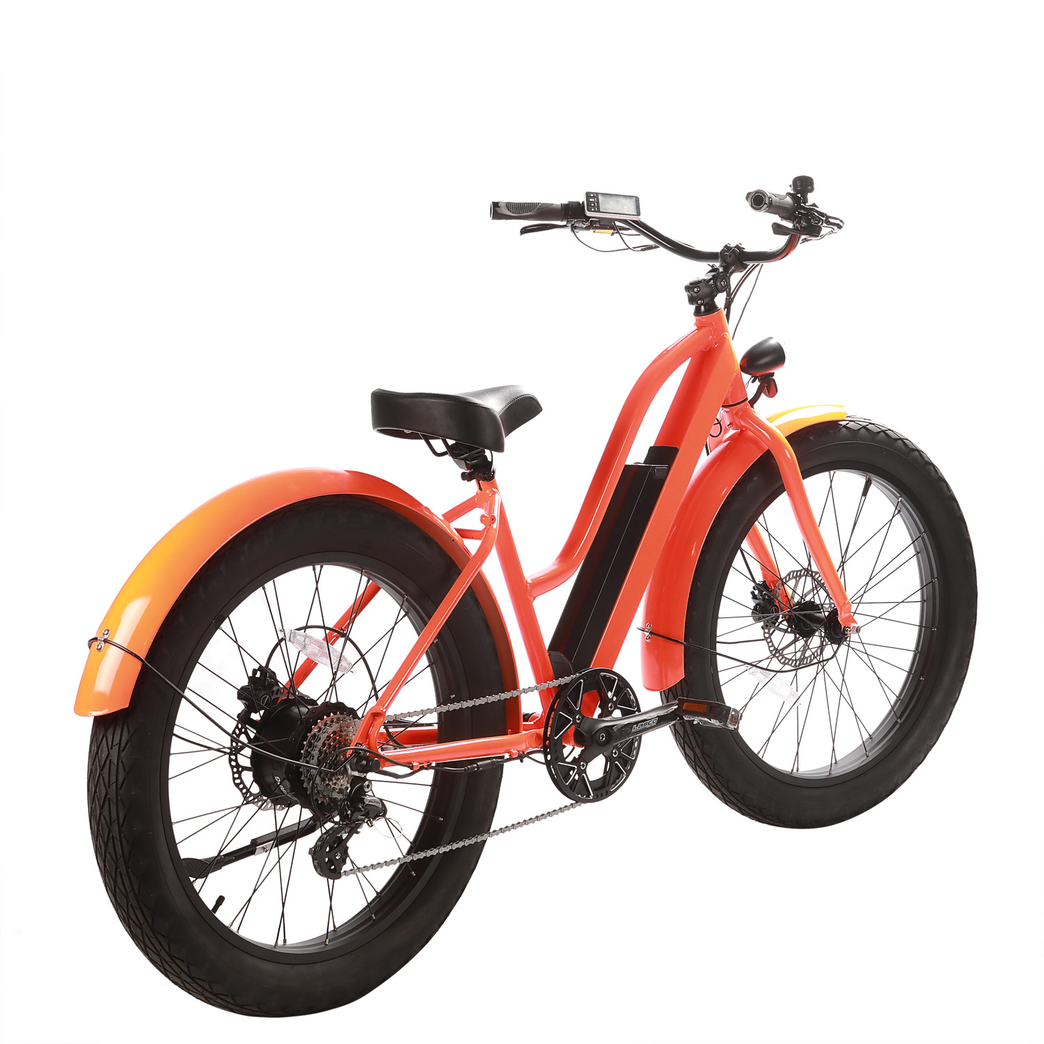 Электрический велосипед Step Cycle с толстыми шинами/48 В, женский Электрический горный велосипед