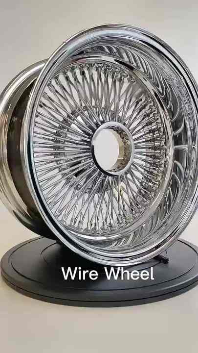 16 17 18 20 22 Inch Polished Chrome Wire Spoke Wheels for JEEP Pickup ...