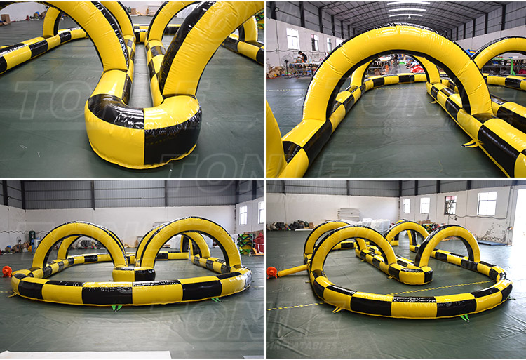 户外充气地面zorb球比赛跑道出售,仓鼠球轨道/充气zorb球通道出售