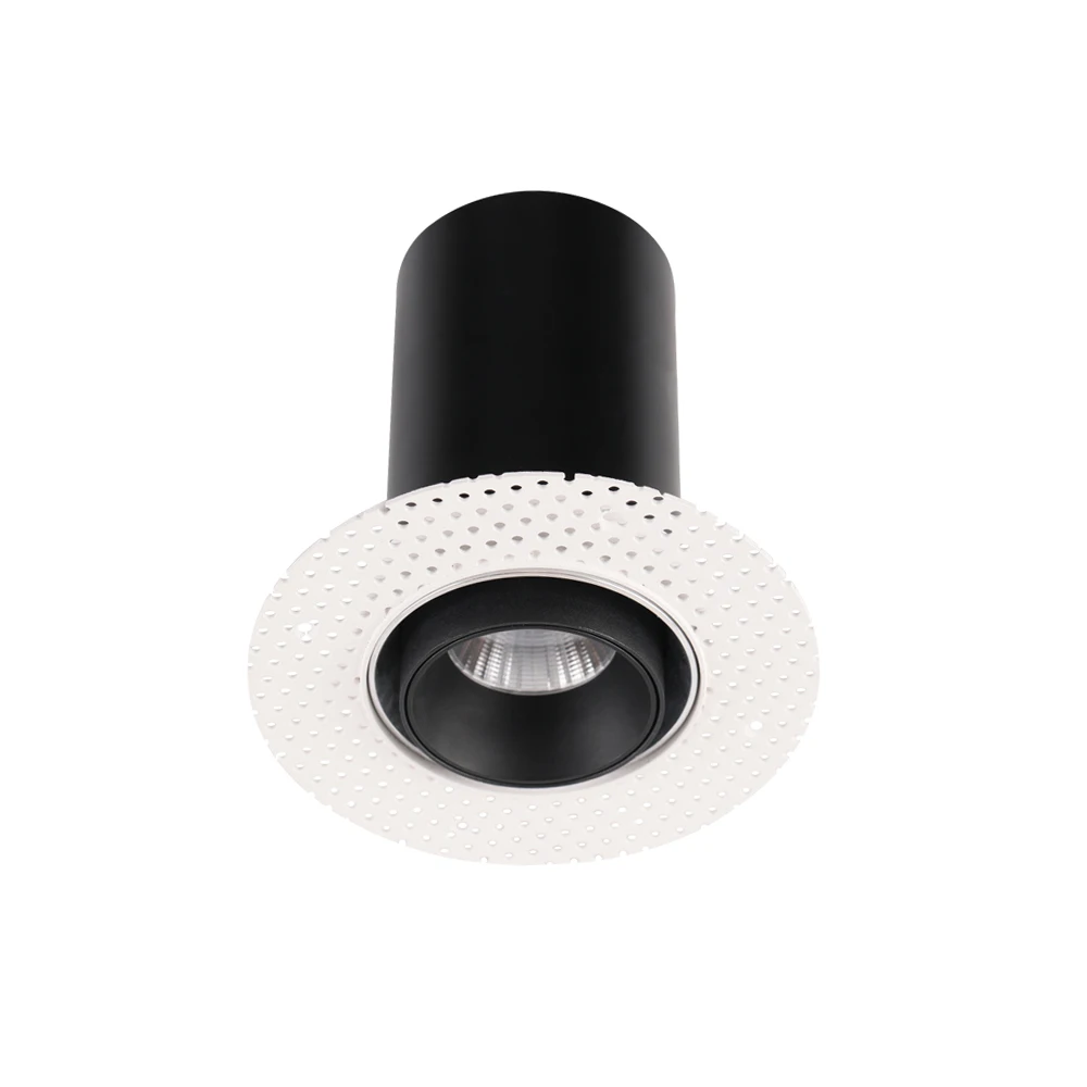 Trimless Spotlights 12W Adjustable Ceiling Recessed LED Lighting Dimmable Spotlights ALPHA Lighting
