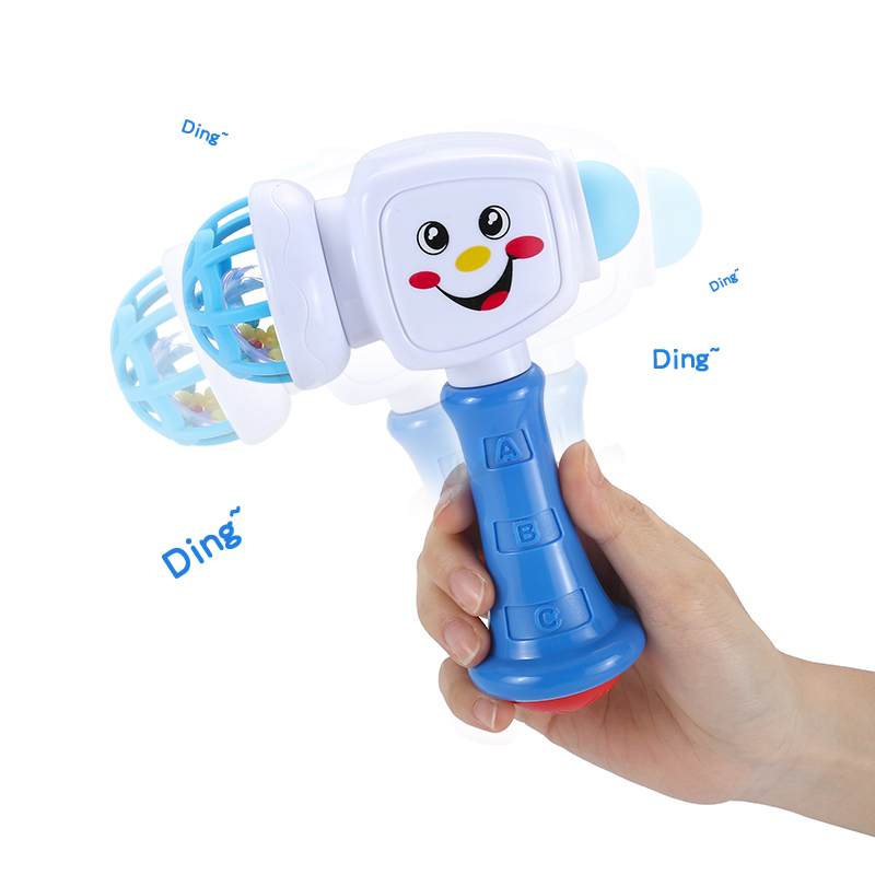 Погремушка игрушка Sonajero OEM мягкий Новый дизайн прекрасный удерживающий молоток колокольчик детская погремушка набор