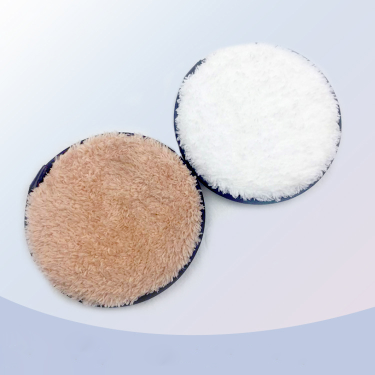 Новая рециркулирующая круглая губка для удаления ленивого макияжа для глубокого очищения лица