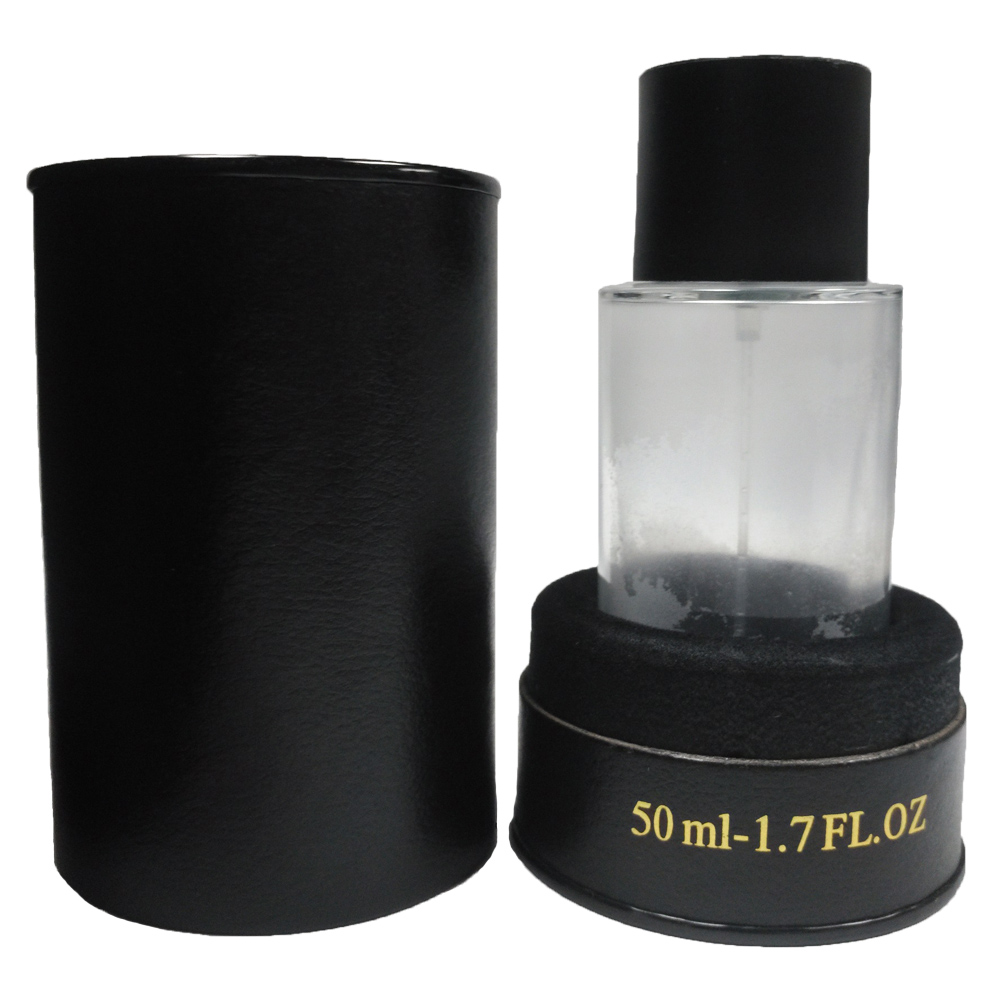 eco cosmetic box 50ml cylinder packaging for perfume