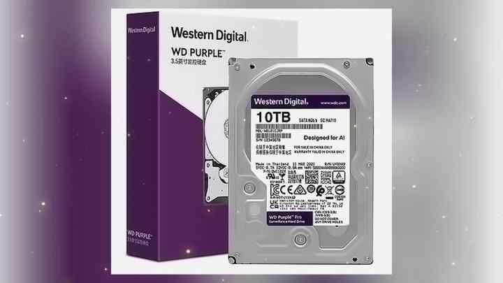 Western Digital WD102PURZ 3.5 HDD 10TB Western Digital Purple 10TB