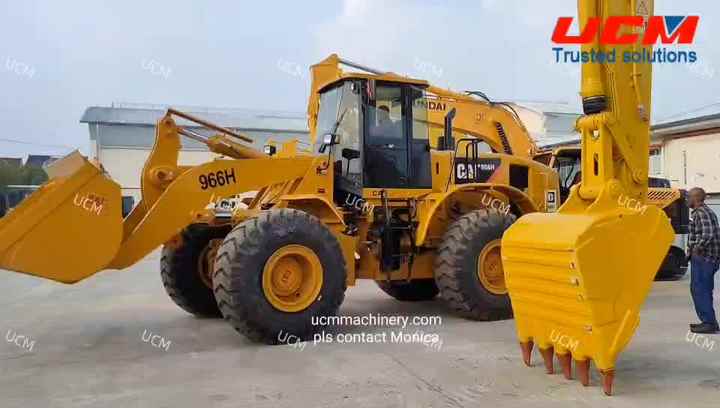Used Cat Caterpillar Wheel Loader for Sale Second Hand Cat Wheel