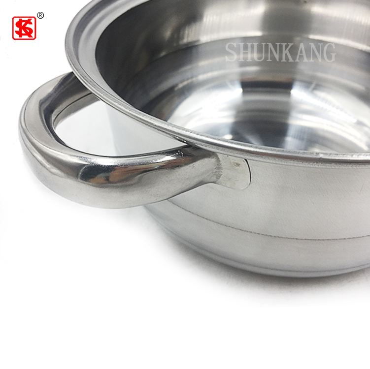 New Stainless Steel cookware set soup stock pot cooking pot set