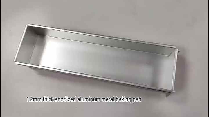 Stampo Per Tiramisù E Torte Rettangolare In Acciaio Inox 304 Antiaderente - Teglia Regolabile Con Coperchio E Pale, Per Dolci E Pane