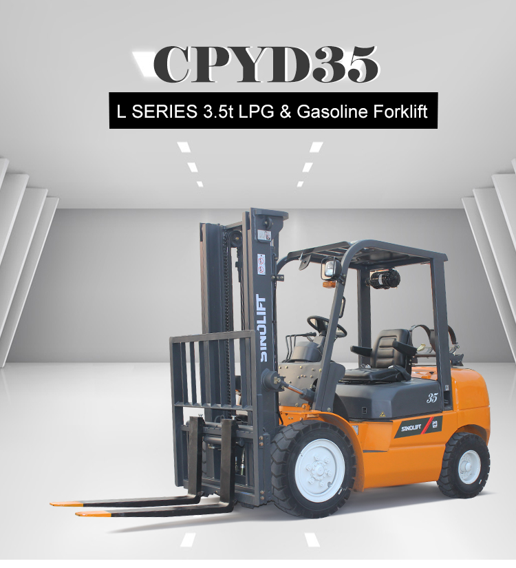 Sinolift L Series 3.5T Gasoline/ LPG forklift weliftrich