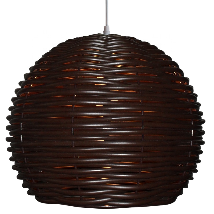 Пластиковое плетение подвесной светильник