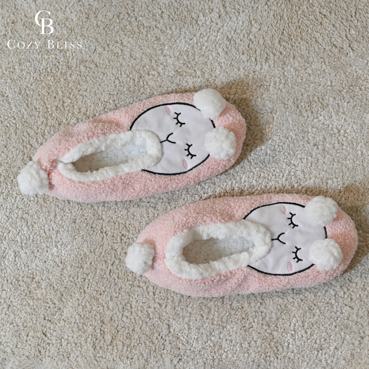 Уютные Супермягкие женские тапочки из кораллового флиса Bliss для дома