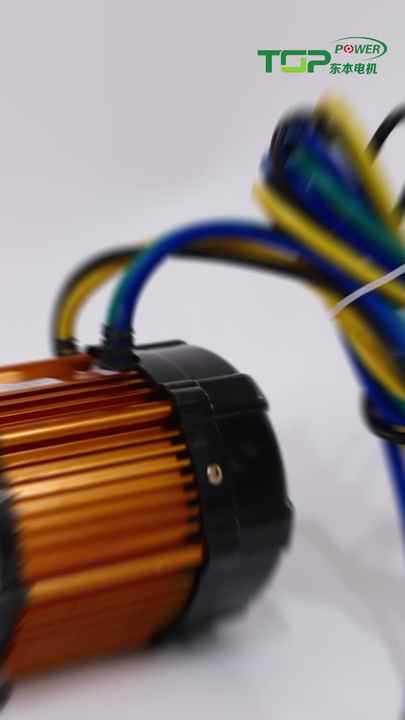 High Efficiency 48V 88% BLDC Motor Long Mileage Permanent Magnet Waterproof  Construction Brushless for Electric Vehicles