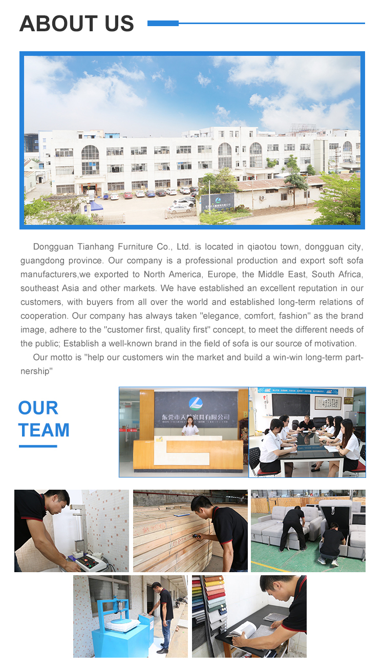 Comfortable Folding Living Room Sofa Bed Room Furniture Modern Solid Wooden Frame Livingroom Home Furniture American Style