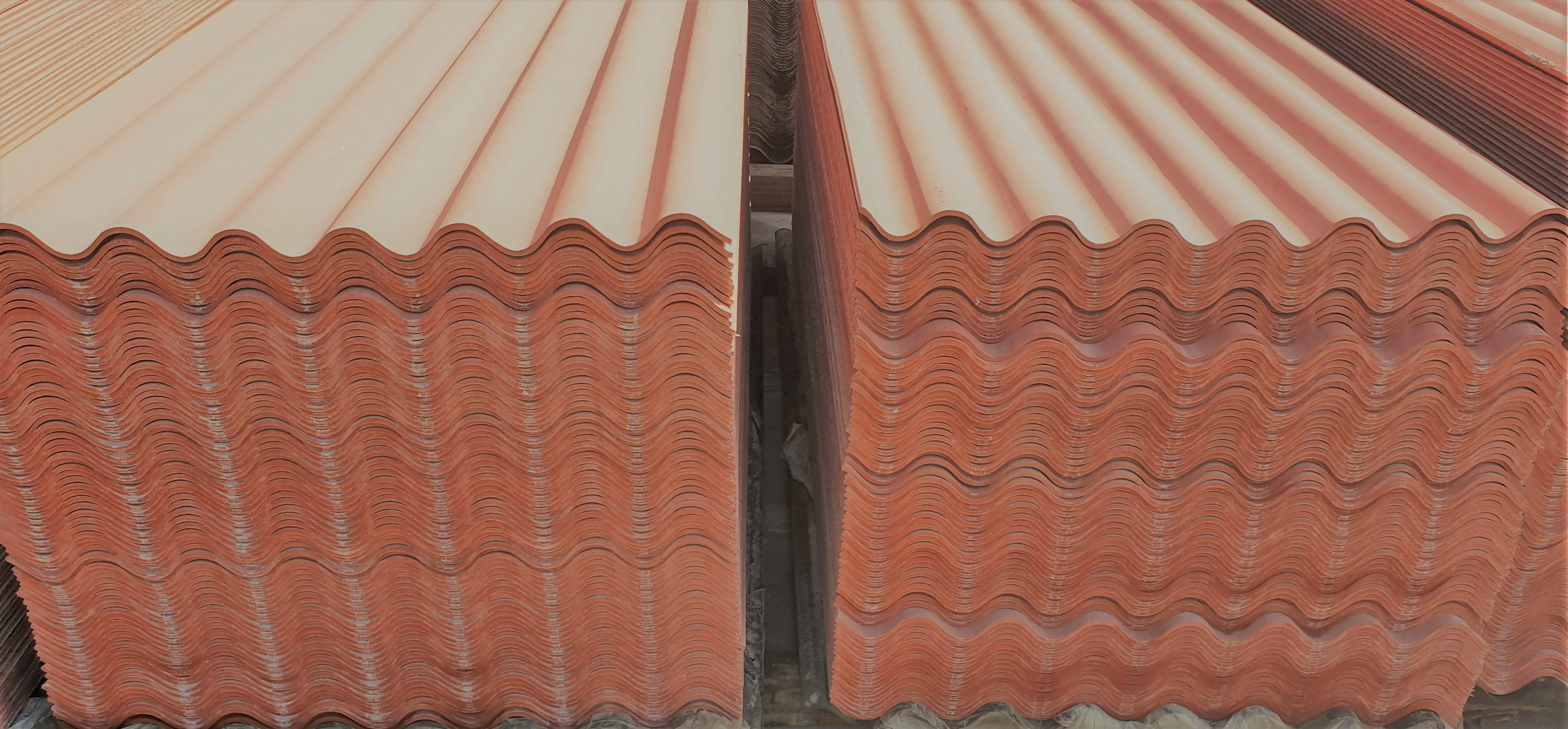 100% Non Asbestos Fiber Cement Corrugated Roofing Sheets With High Quality And Reasonable Price