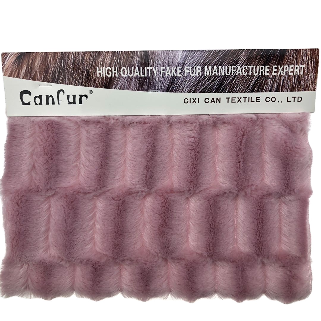 polyester new style pv plush fabric