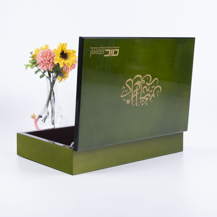 KSA Jeddah season High Quality Luxury Custom Wood Empty Chocolate Boxes Of Trays Insert