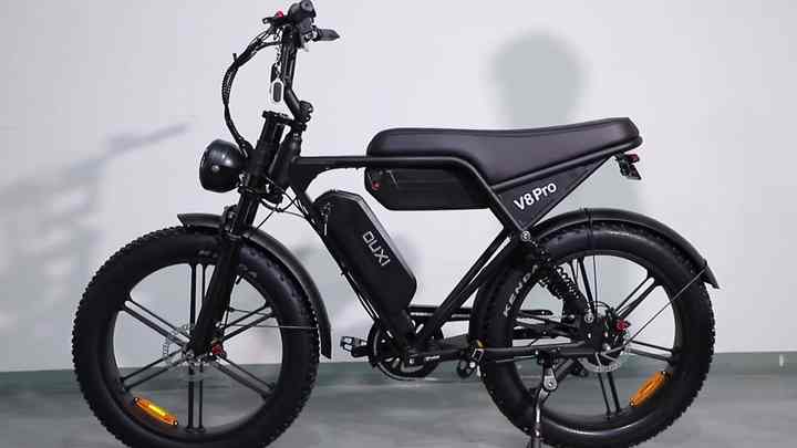 OUXI V8 PRO Max 24-Inch Electric Fat Bike - Disc Brake System
