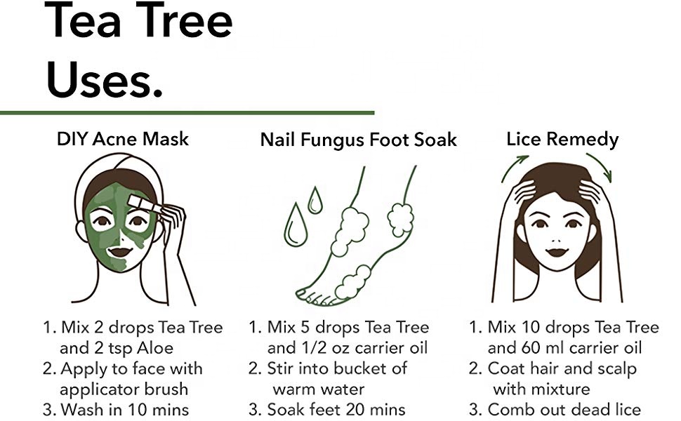 OEM/ODM Private label 100% Natural Tea Tree Oil Compound Essential Oil