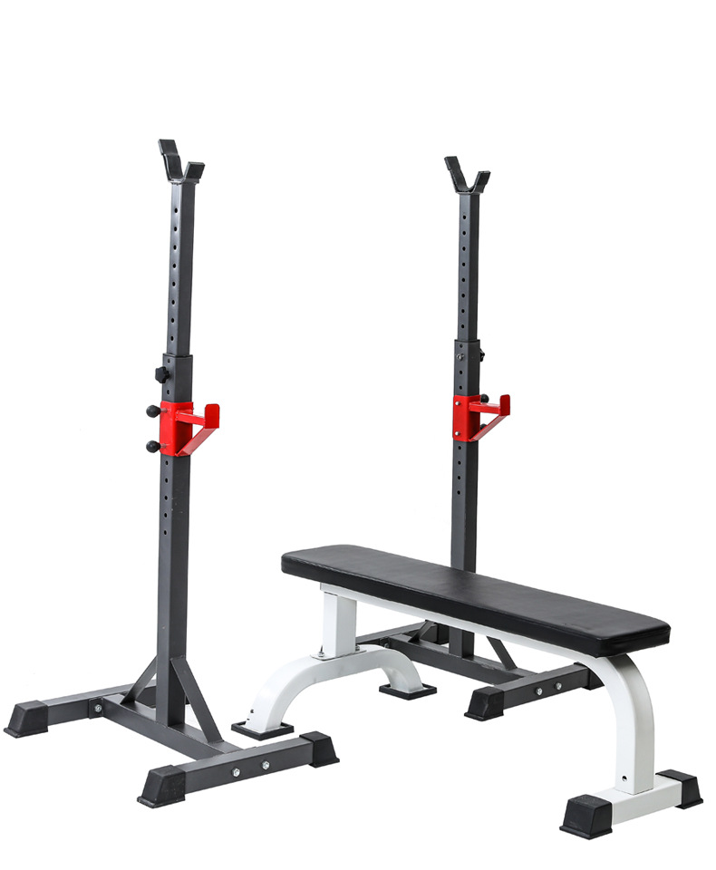 Fitness and shaping, strength training equipment, adjustable training weight Barbell Squat Rack for gym