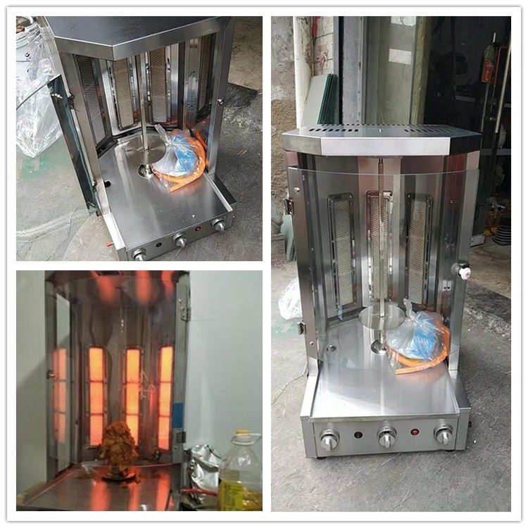 Factory big sale 2023 Commercial use automatic shawarma machine/doner kebap machine Spot goods in stock