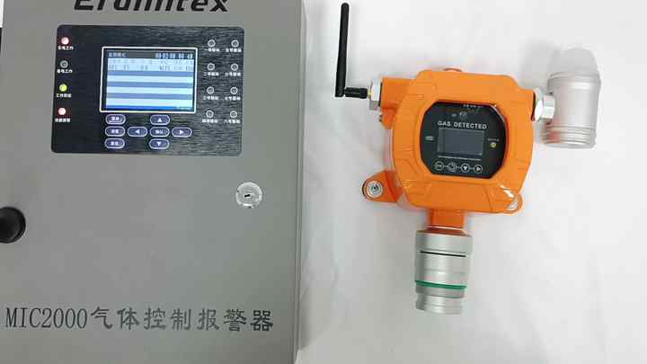 Eranntex Fixed CO2 Gas Detector LCD High Accuracy Real-time Monitoring ...
