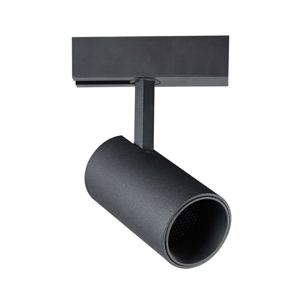 62 мм с наружной резьбой DC24V 5W 10W 15W Магнитный светодиодный Трековый светильник круглый корпус Магнитный светодиодное освещение 1200lm 4000K песочный черный магнитный светодиодный свет