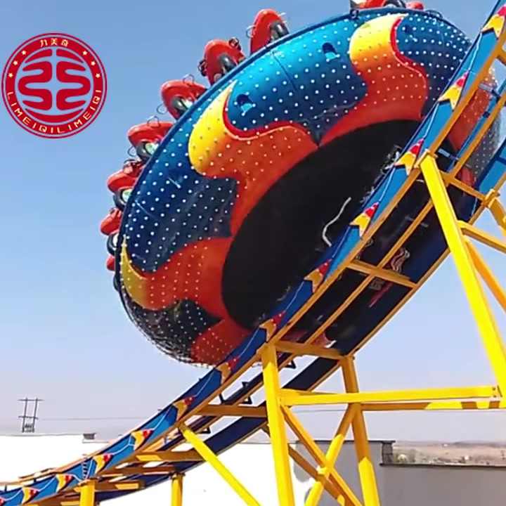 Flying UFO Frisbee Rides - Thrill Seekers Paradise