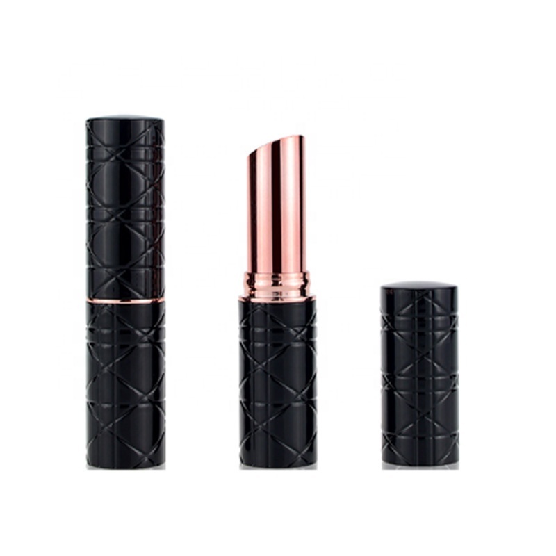 Hot Sale Black Pattern Lipstick Tube Empty Container