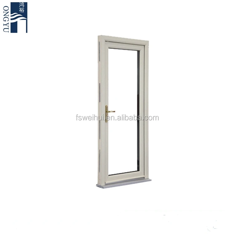 Ventilasi Melengkung DOUBLE Lowe Mewah Komersial Dampak Kaca Oval Tanpa Bingkai Dapur Yang Digunakan Depan Modern Pivot Pintu Masuk