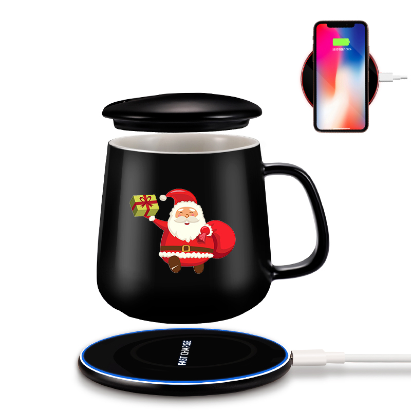 Электрическая чашка-обогреватель, умная кофейная чашка, электрическая кружка-обогреватель, чашка с постоянной температурой