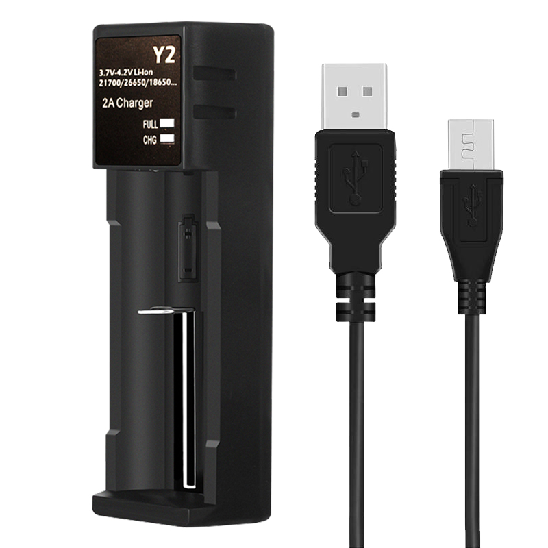 Зарядное устройство для быстрой зарядки USB 18650 26650 светодиодный фонарик зарядное устройство для литий-ионных аккумуляторов