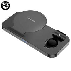 wireless charger 3 in 1 for samsung watch wireless charger stand 15w qi fast 3 in 1 wireless charger for samsung galaxy s10
