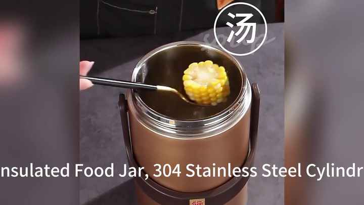 80 Oz Stainless Steel Thermos Perfect for Portable Lunch