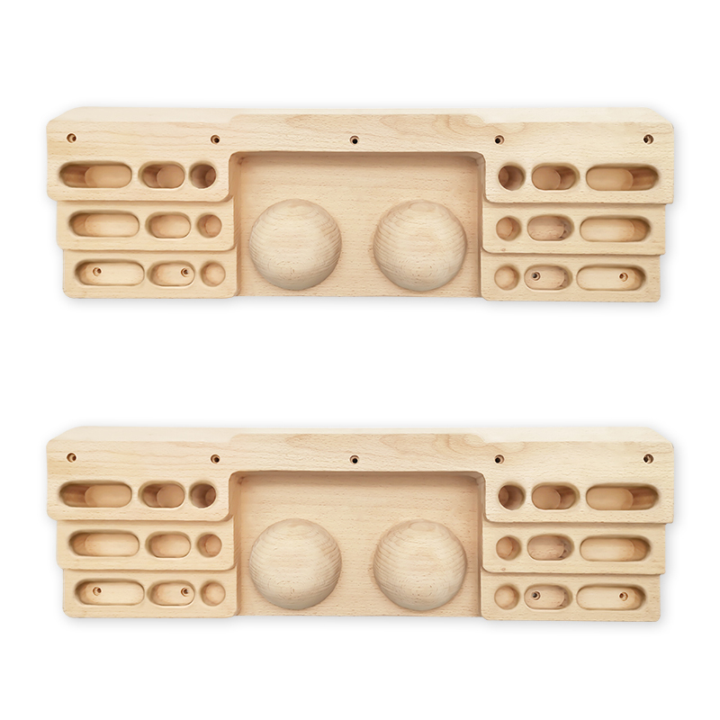 Фабричная продажа профессиональная доска для обучения пальцам деревянная доска для скалолазания