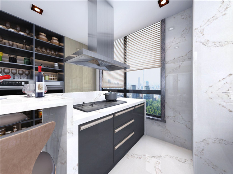 Coral White Interior Matt Porcelain Floor Ceramic Tiles Quartz Stone